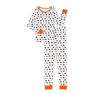 Girls Halloween 2 piece pajama set